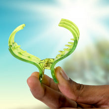 Big Hair Clips for Girls Kids Hair Accessories (6 Pcs Set / Transparent), Hair accessories